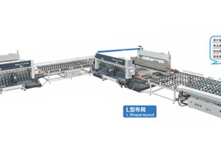 GSM24–MJ-C/E GSM22–MJ-C/E-L Intelligent high speed fine polishing double edger line (manual feed / manual-automatic integration)